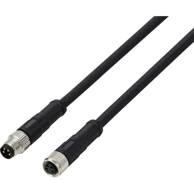 TRU COMPONENTS Přívodní kabel, TC-13752004, piny: 4, 5 m, 1 ks