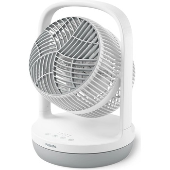 Philips table fan series 2000. Strong & super quiet with SilentWings technology. 23dB. Air circulation. Tilt 180° adjustable. 12 hour timer. Bedroom, Home & Office. White (CX2050/00)