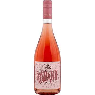 Pivnica Orechová Frizzante Rosé Polosuché 10,5% 0,75 l (čistá fľaša)