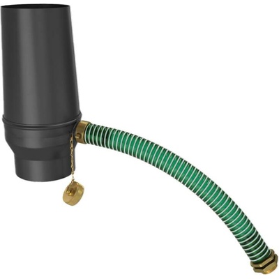 Zambelli Odvaděč vody samočinný 100 mm RAL 9005 Černa