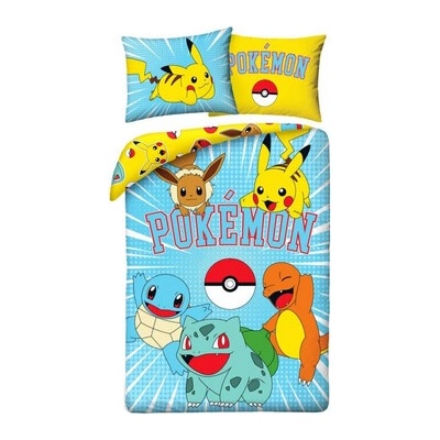 Halantex obliečky Pokémon All Friends140x200 70x90