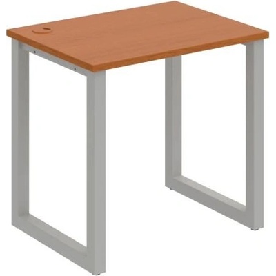OFFICE PRO s.r.o. HOBIS kancelársky stôl rovný - UE O 800, hĺbka 60 cm, čerešňa