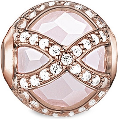 Thomas Sabo Korálek Maharani růžový K0136 417 9 Karma Beads 18k rose gold