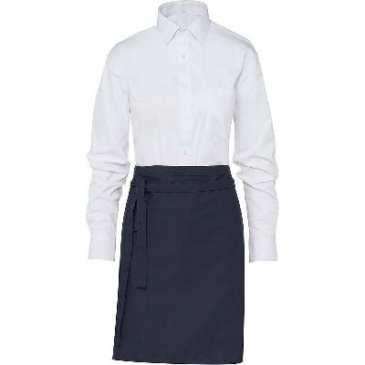 SG Accessories - BISTRO Krátká číšnická zástěra Brussels s pevným páskem 78 x 52 cm modrá námořní