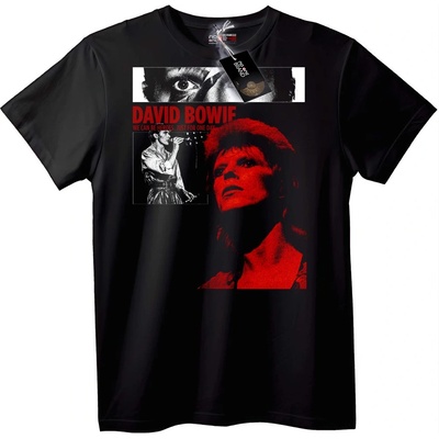 NOONEBRAND Тениска David Bowie Герои - M, Black