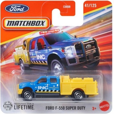 Mattel Камионче Matchbox: Ford F-550 Super Duty (JBT08)