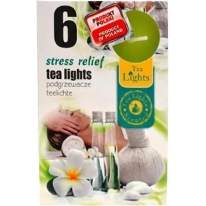 Tea lights Свещи за облекчаване на стреса от чай 6 бр