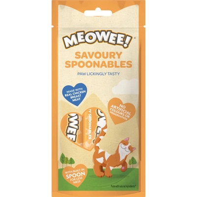 Meowee! Savoury Spoonables kura 4 x 14 g