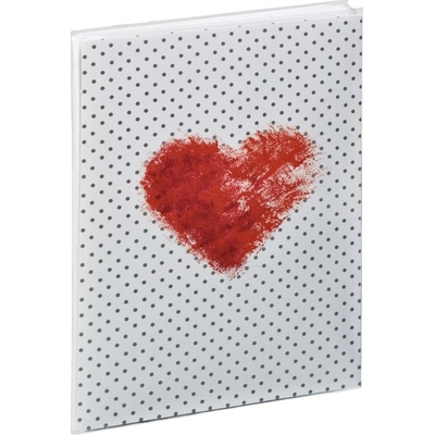 Hama album soft LAZISE 10x15/24 červené srdce 2365