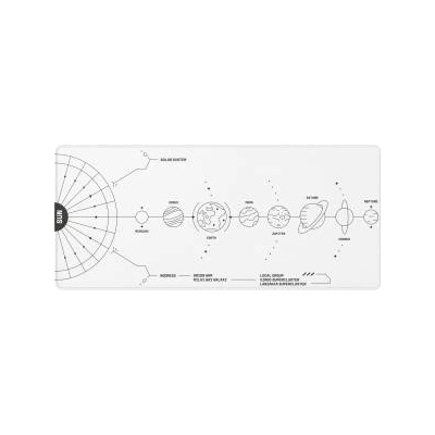 Dark Project Terra Nova XL white mousepad (DPMP_NOVA_WHITE_XL)