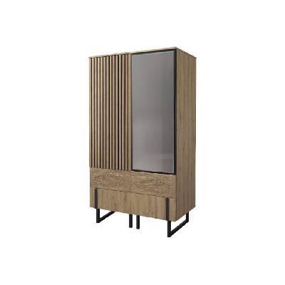 Гардероб II 4D Gintaro - масив (garderob-II-4D/Gintaro/Mebin/Pl)