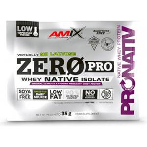 Amix Nutrition Zero Pro - суроватъчен изолат на саше - Натурален / 35 г