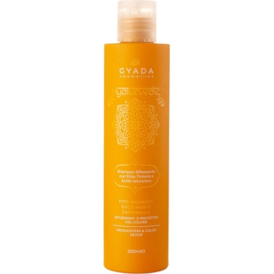 GYADA Cosmetics Hyalurvedic Gold Hair Colour Shine Shampoo 200 ml