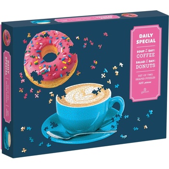 Image 1 of Galison - Puzzle 2v1 Daily Special - 600 piese