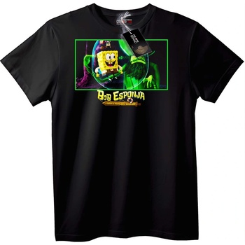 NOONEBRAND Тениска SpongeBob Филм - 2XL, Black