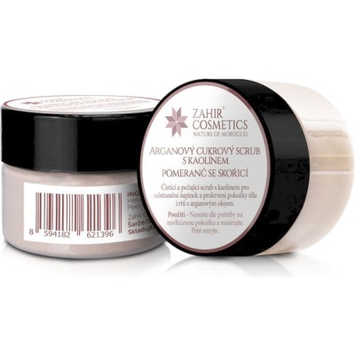 Zahir Arganový cukrový scrub s kaolínem 25 ml