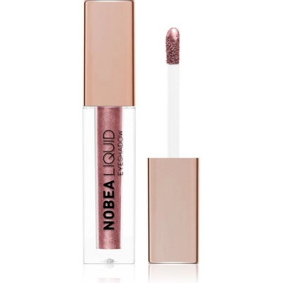 NOBEA Metal Liquid Eyeshadow tekuté očné tiene Sparkling Grape E07 4 ml