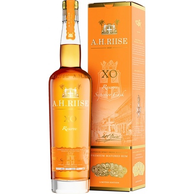 A.H. Riise XO Reserve 40% 0,7 l (kartón)