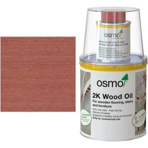 Osmo 2K Wood Oil 6138 Mahogany - двукомпонентно масло за дървесина (6395)