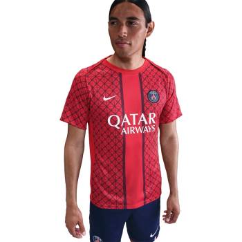 Nike Футболна фланелка Nike Paris Saint-Germain Pre Match Away Shirt 2025 2026 Adults - University Red