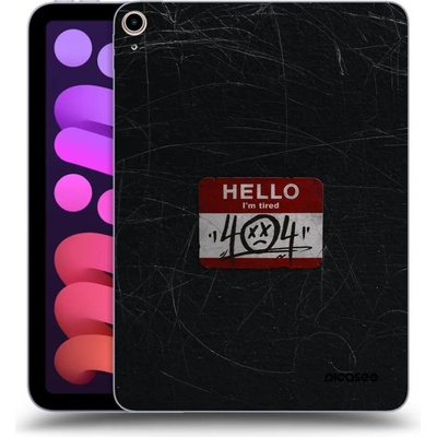 Picasee silikónový prehľadný obal pre Apple iPad mini 2021 6. gen HELLO 404