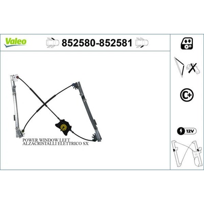 Zvedací zařízení oken VALEO 852580