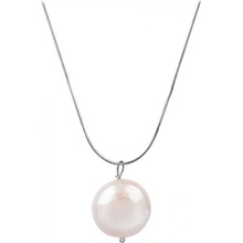 JwL Luxury Pearls Strieborný náhrdelník s pravou perlou JL0404