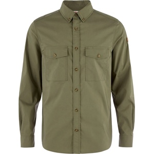 Fjällräven Мъжка риза с копчета Fjällräven Övik G-1000 Shirt L/S Shirt - Laurel Green (033-3364-0214)