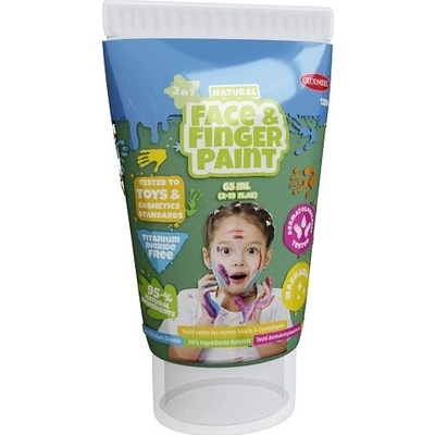Boti natural zelená farba na maľovanie prstami a na tvár 65 ml