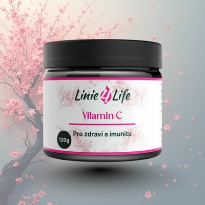 Linie4Life VITAMIN C 1000 mg sypký 120 g 60 porcií