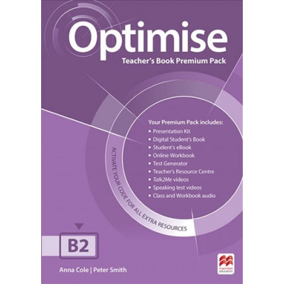 Optimise B2 Upper Intermediate Teacher´s Book Premium Pack