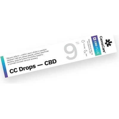 CannaCare Kvapky CC Drops s CBD 9% 7 ml