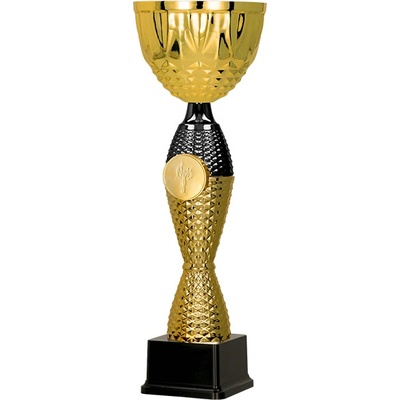 Kovový pohár Zlato-černý 40 cm 14 cm