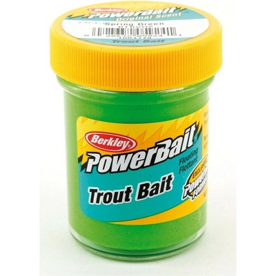 Berkley PowerBait Trout Bait 50g Spring Green