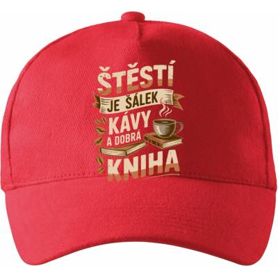 Štěstí je šálek kávy a dobrá kniha 5P – Hledejceny.cz
