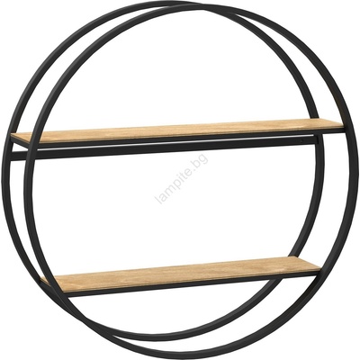 Luminex Етажерка shelf Ø 62, 5 см дъб (lu0293)