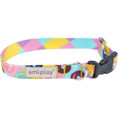 Amiplay Nastavitelný obojek BeHappy Donut