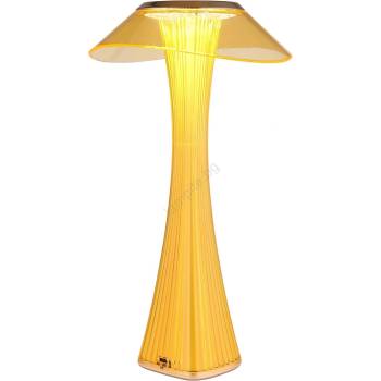 GLOBO 21025A-LED Димируема акумулаторна настолна лампа AMBRA LED/2, 5W/3, 7V 2700K/4500K/6500K златист (GL7888)