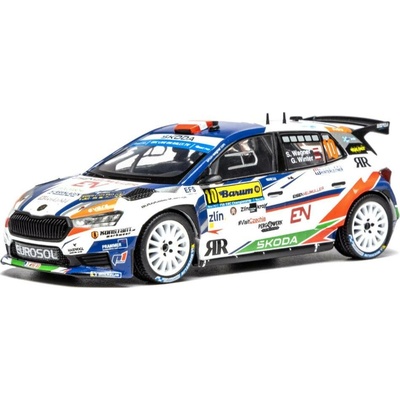 Ixo Škoda Fabia RS Rally2 10 Wagner/Winter Barum Rally 2023 Models 1:43