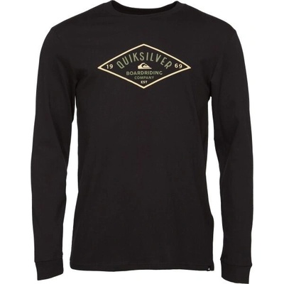 Quiksilver DIAMOND LOGO LS černá