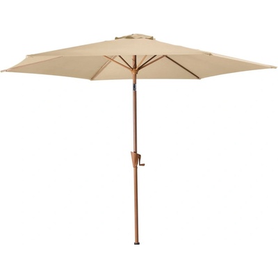 ROJAPLAST Бежов чадър ø 300 cm Wood - Rojaplast (607/305)