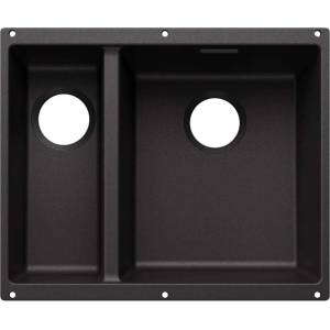 BLANCO Subline 340/160 - Мивка от Silgranit, 53x40 см, мивка отдясно, антрацит 527813 (527813) Мивка за вграждане