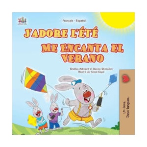 J'adore l'été (Livre pour enfants bilingue français-espagnol) | Danny Shmuilov, Kidkiddos Books (ISBN: 9781834161358)