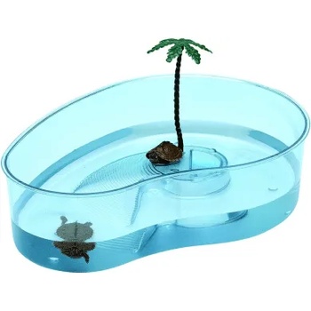 Ferplast - Plastic turtle bowls Arricot - пластмасов аквариум за костенурки 31 / 22 / 7, 5 cm