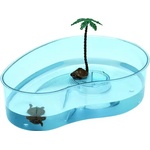 Ferplast - Plastic turtle bowls Arricot - пластмасов аквариум за костенурки 31 / 22 / 7, 5 cm