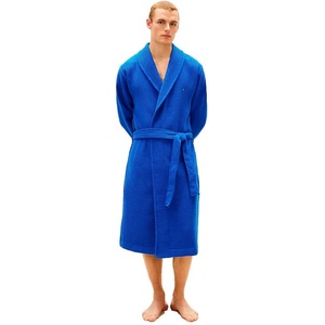 Tommy Hilfiger Waffle bathrobe - Blue (Regal Blue)