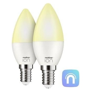 Niceboy ION SmartBulb Ambient 4,5,W E14 set 2 ks