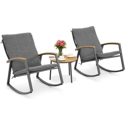 Garden Point Комплект градински мебели Garda Garden Point в цвят антрацит (GAP1476)