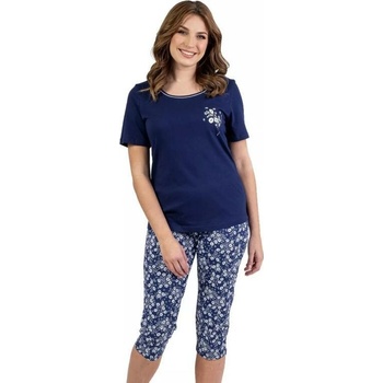 Regina Dámske pyžamo 691 - Tmavomodrá