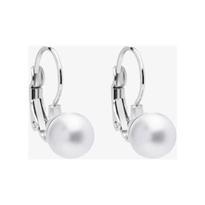 Preciosa Perlové náušnice Silky Pearl s voskovými perlemi 2271 01